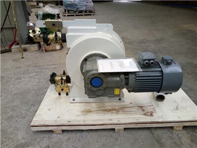 peristaltic pump for tunnel construction