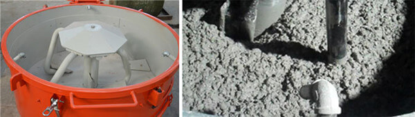 castable mixing machine for mixing refractory