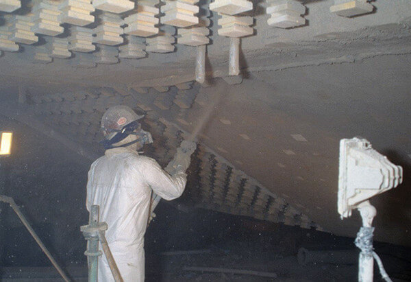 castable refractory mixing machine in the cement rotary kiln