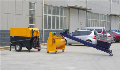 Cellular lightweight concrete machine