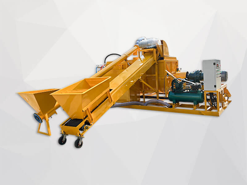 CLC foam concrete mixer and pump machine