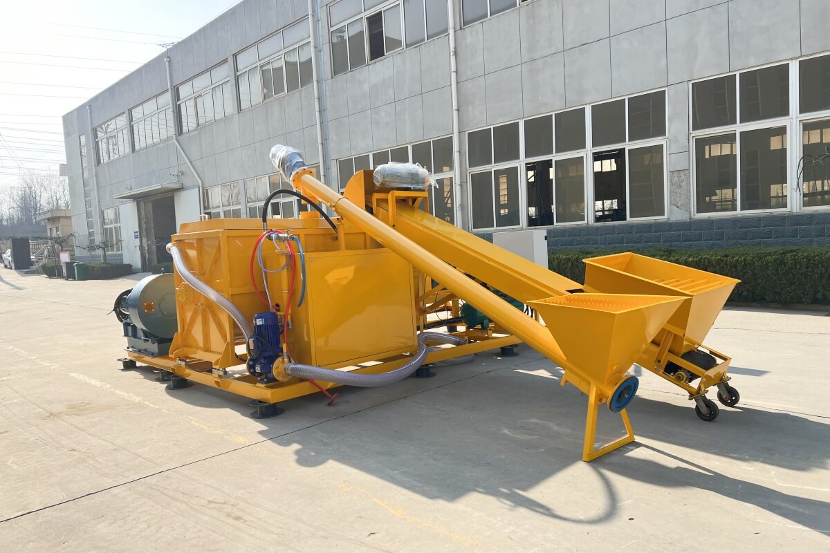 Foam concrete production line