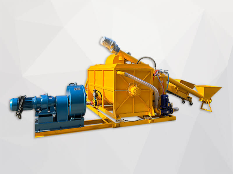 foam concrete mixing and pumping machine