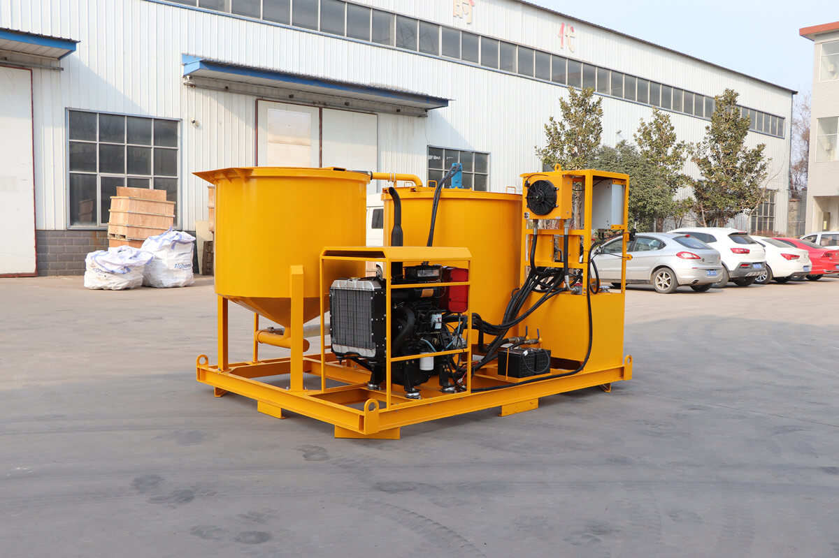 Colloidal grout mixer