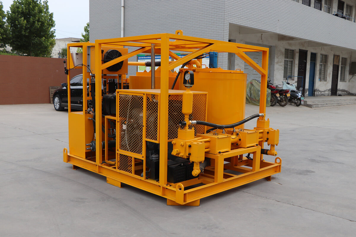 Colloidal high shear grout unit