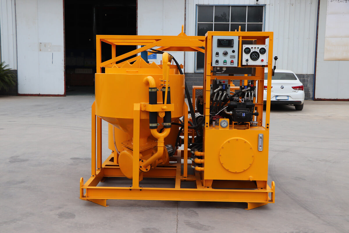 diesel grout mixer pump unit