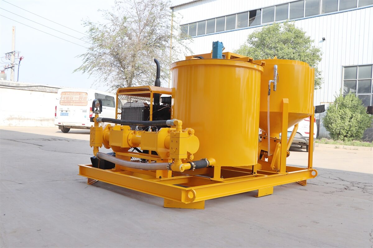 grout plant for foundation drilling grouting