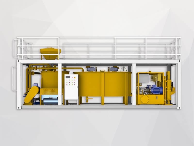 automatic grouting injection plant