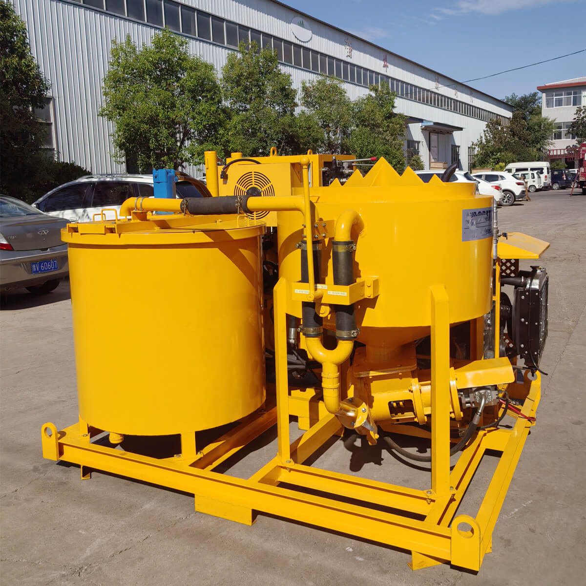 grouting injection unit for dam foundation