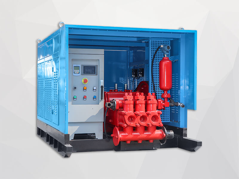 High pressure grout injection pump