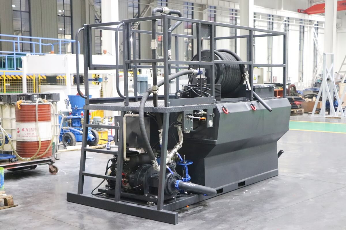 jet agitated hydro seeding systems