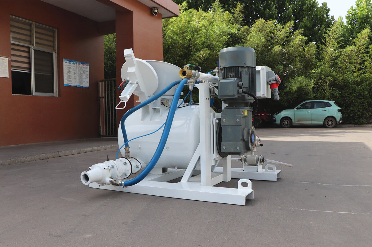 refractory concrete pump