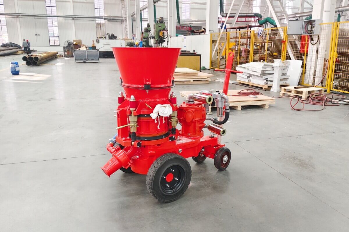 air motor refractory spraying machine