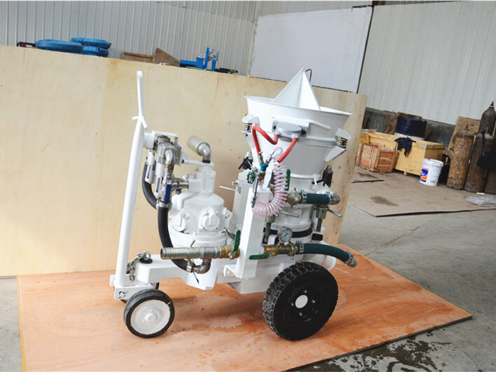 pnumatic refractory shotcrete machine