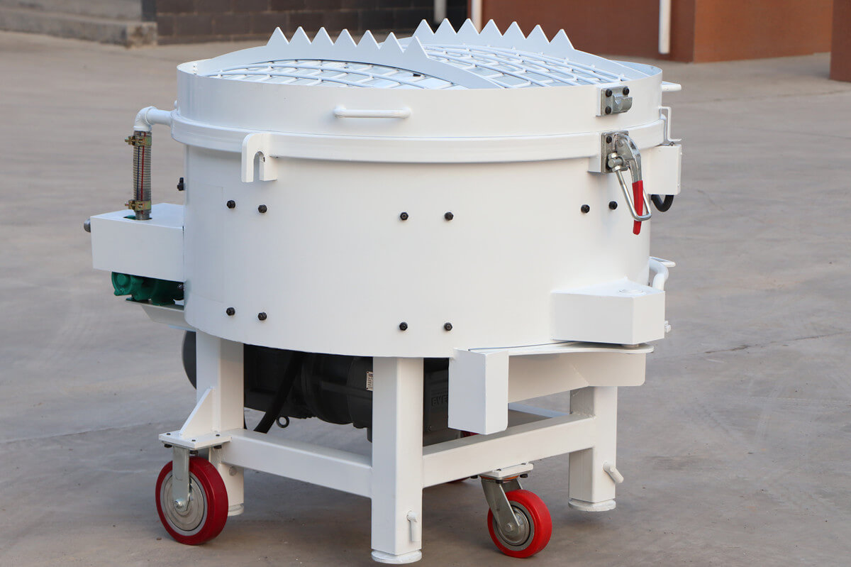 100kg capacity refractry concrete mixer