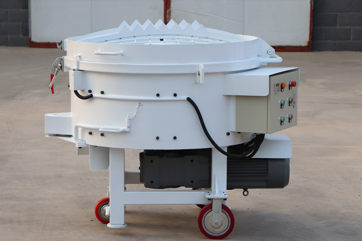 100kg mixing capacity refractory pan mixer