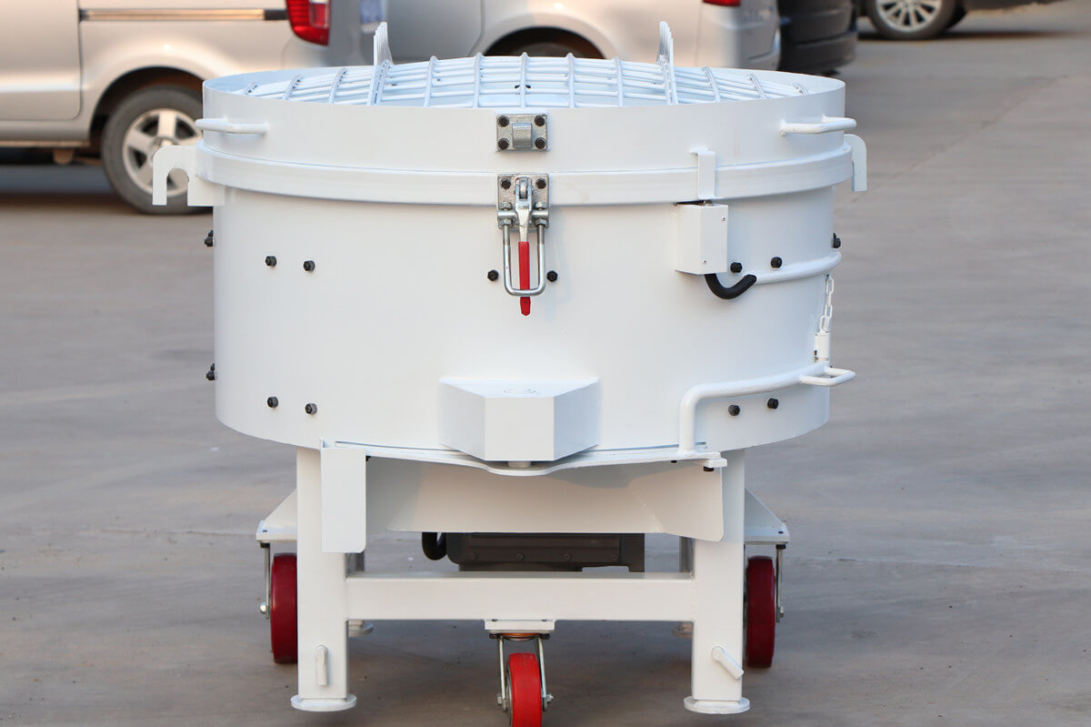 100kg pan mixer for refractory