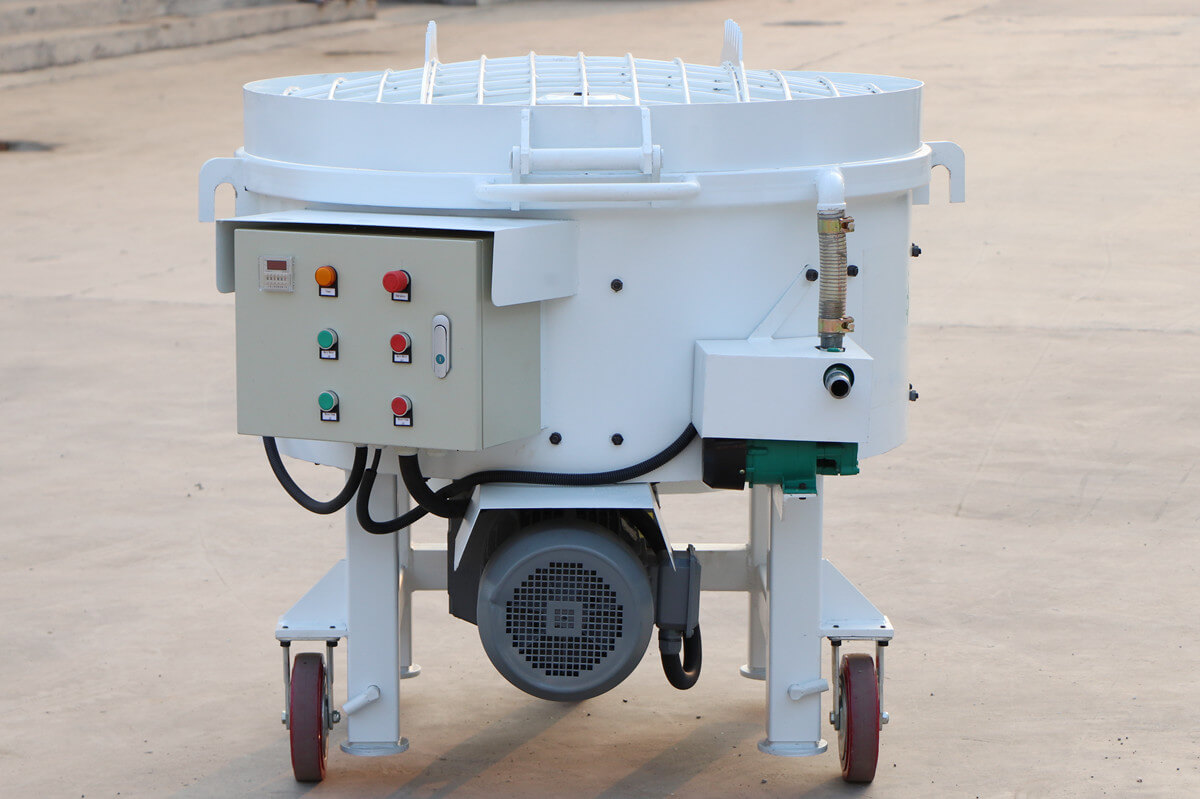 castable mixer for mixing refractory