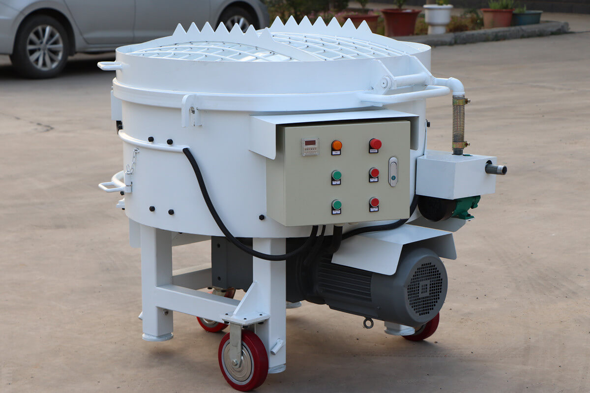 castable refractory mixer for cement plant