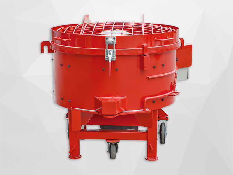 250kg capacity refractory pan mixer