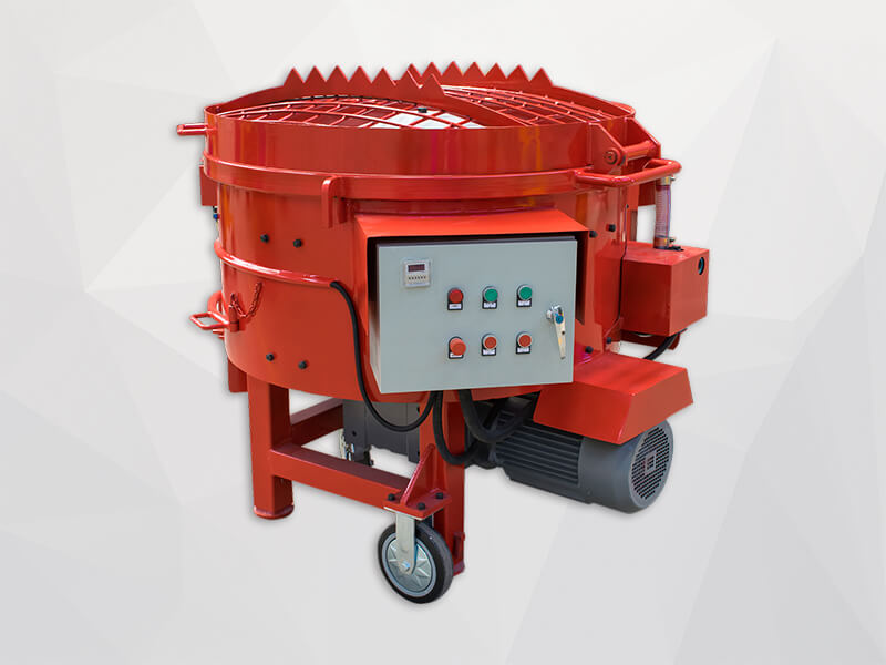 250kg pan mixer for refractory