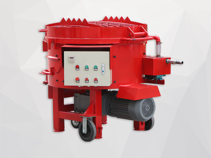 250kg pan type refractory castable mixer
