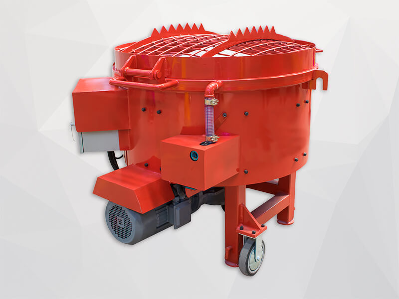 250kg pan type refractory mixer