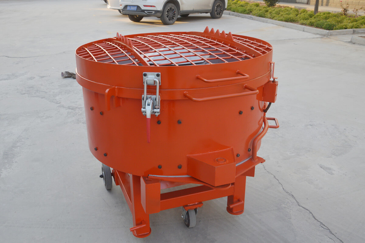 250l refractory pan mixer