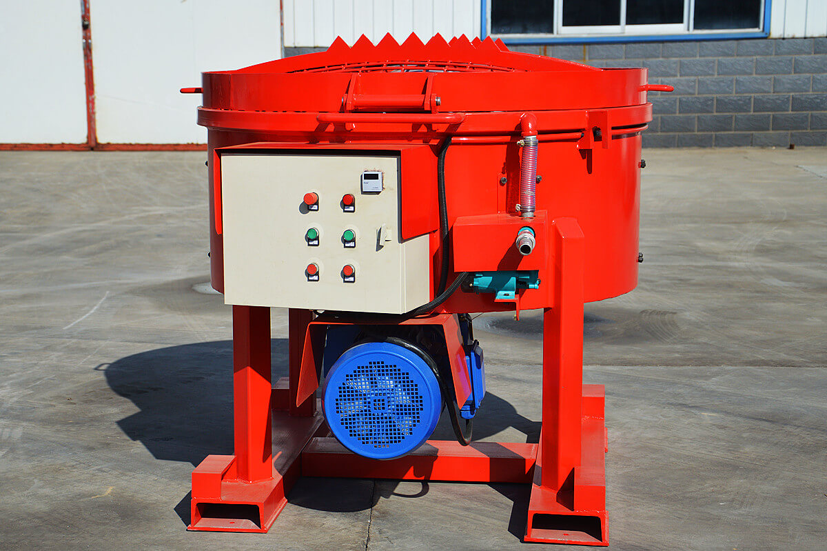 500kg capacity refractory cement mixer