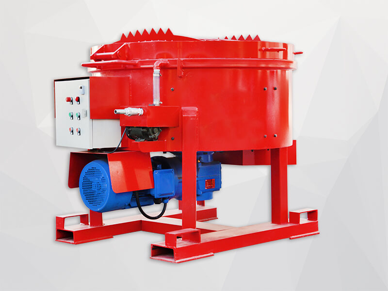 500kg capacity refractory paddle mixer