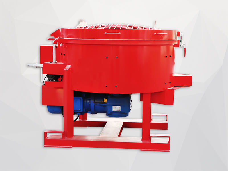 500kg capacity refractory pan mixer