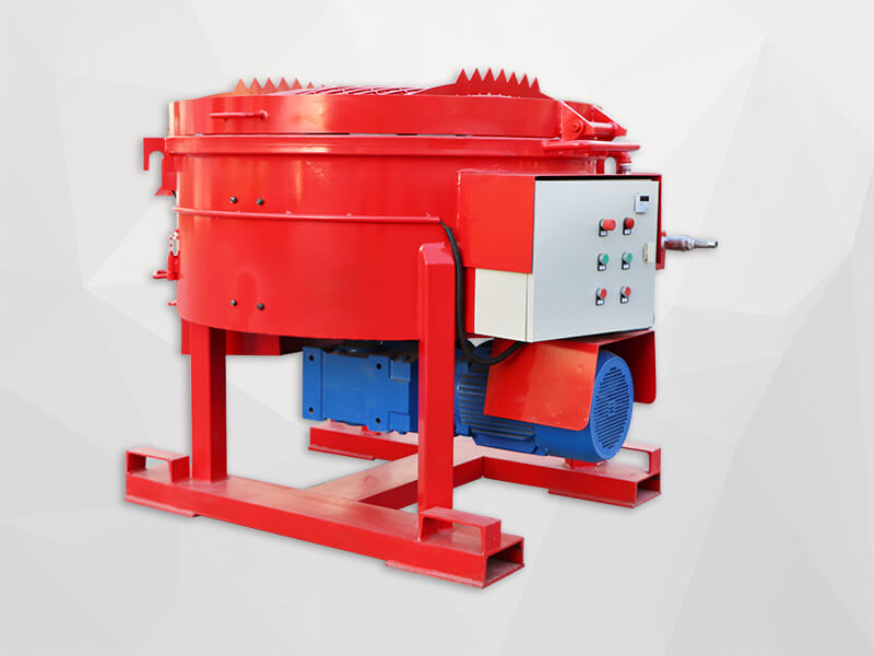 refractory paddle mixer