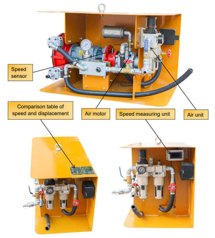 shotcrete additive dosing unit