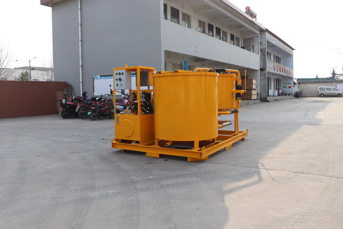 High Speed Mixer for Tunnels Grouting