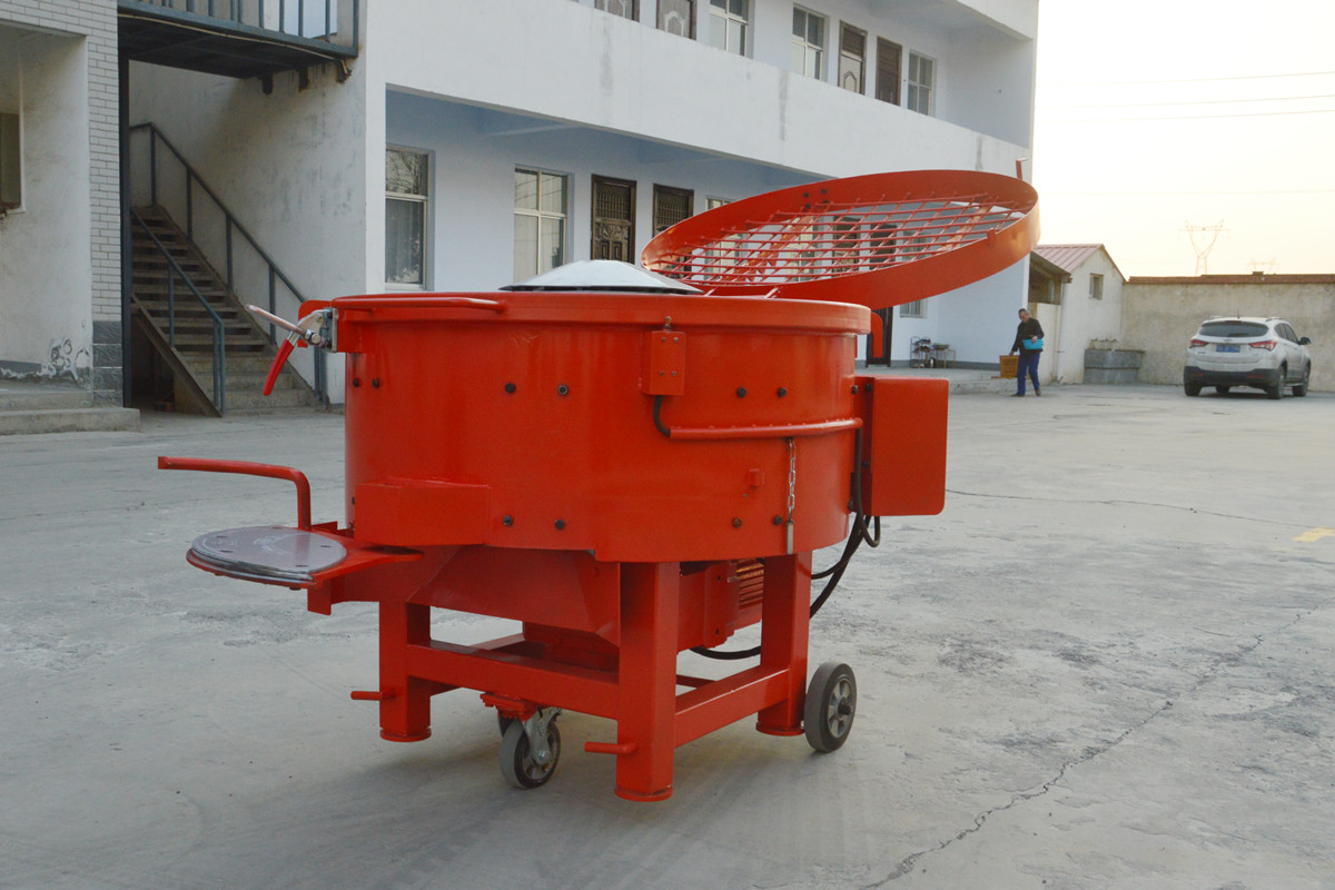 refractory cement concrete pan mixer--Leadcrete engineering machinery