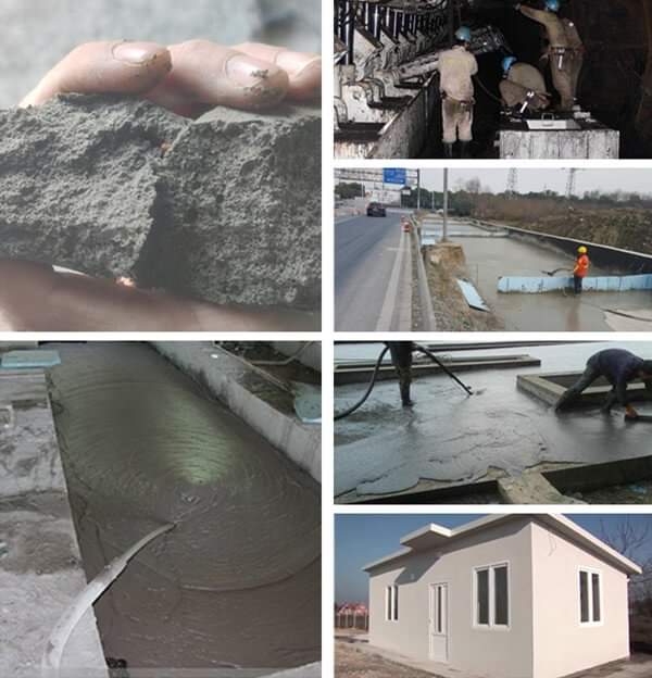 foam concrete machine application