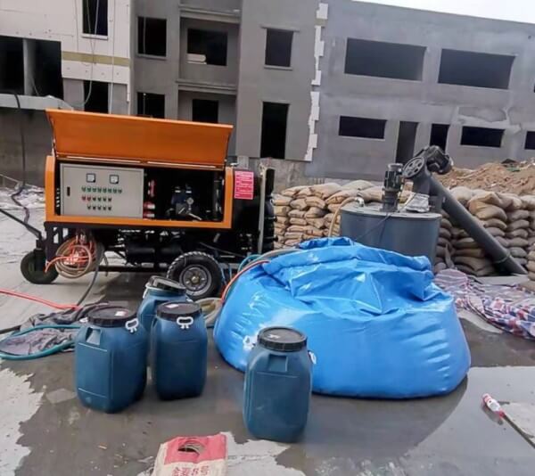 foam concrete machine for building house