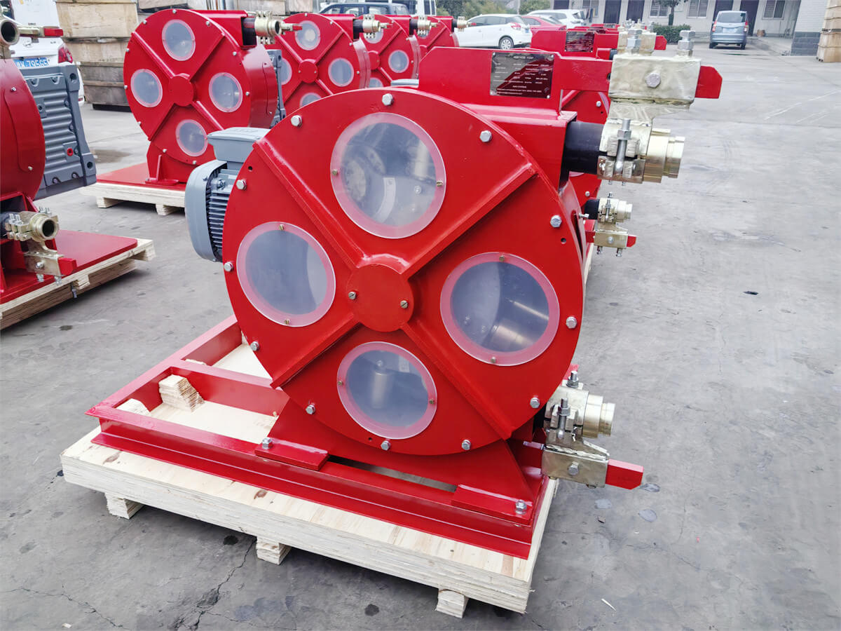 Explosion Proof Peristaltic Squeeze Hose Pump