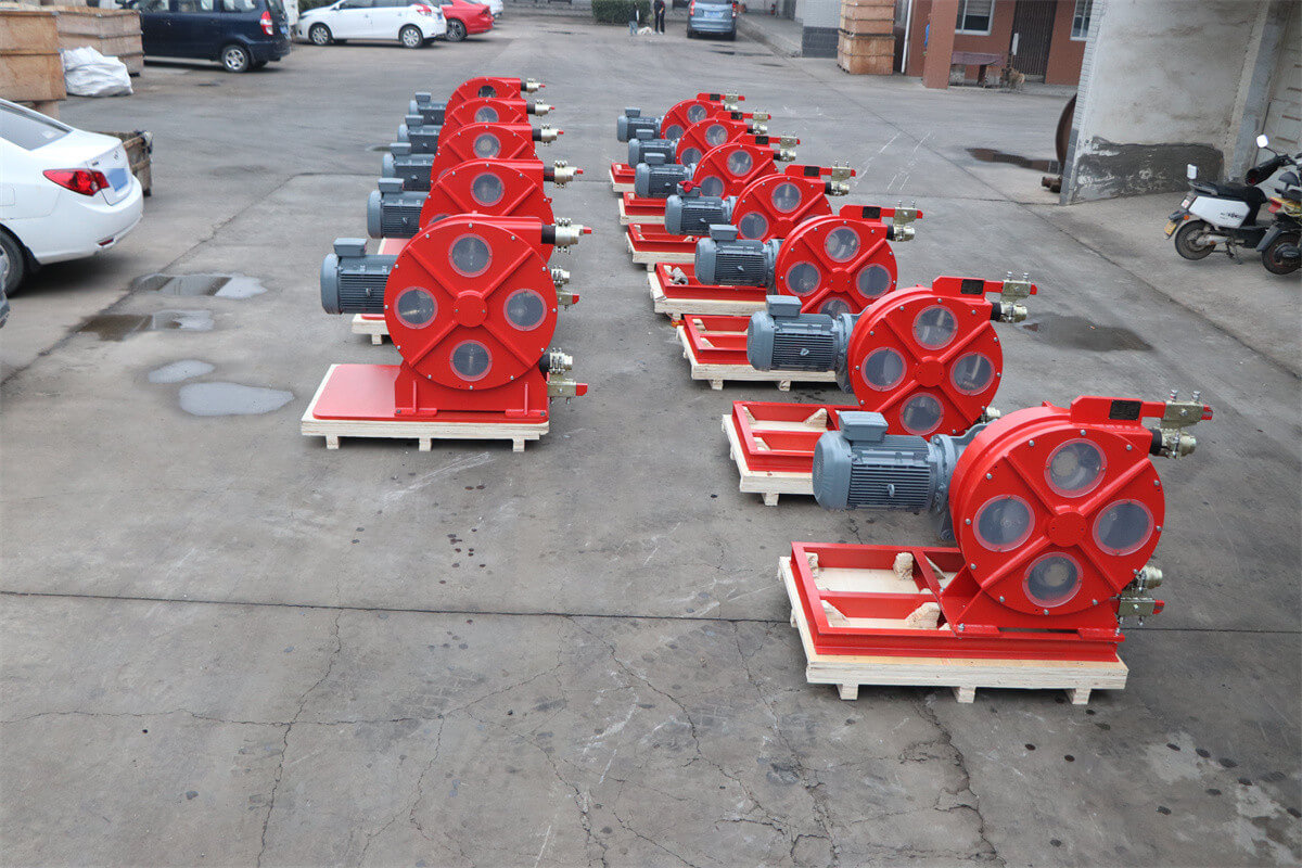 Hose Pump for Pumping Lightweight Concrete