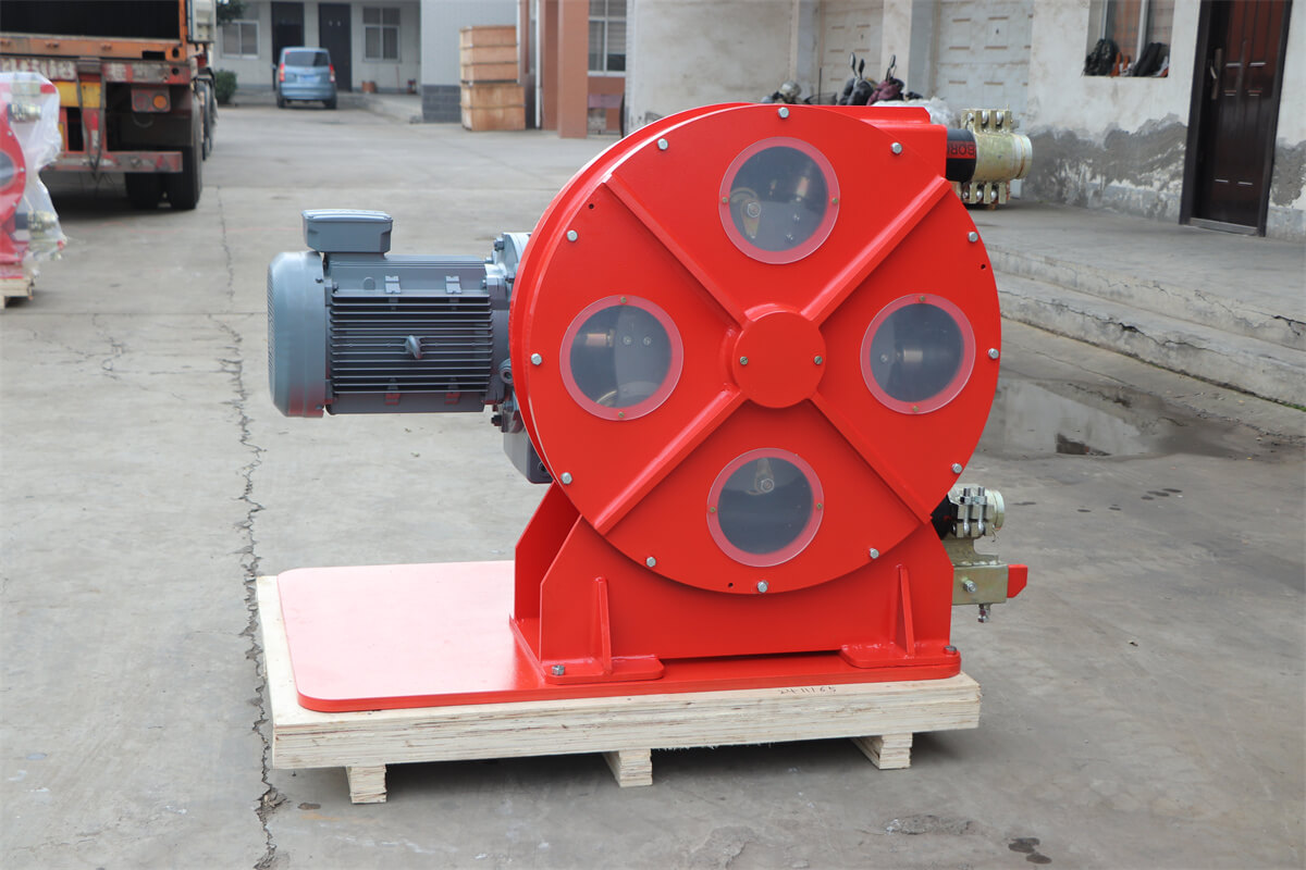 Industrial Hose Peristaltic Pump for Grout Mortar Slurry