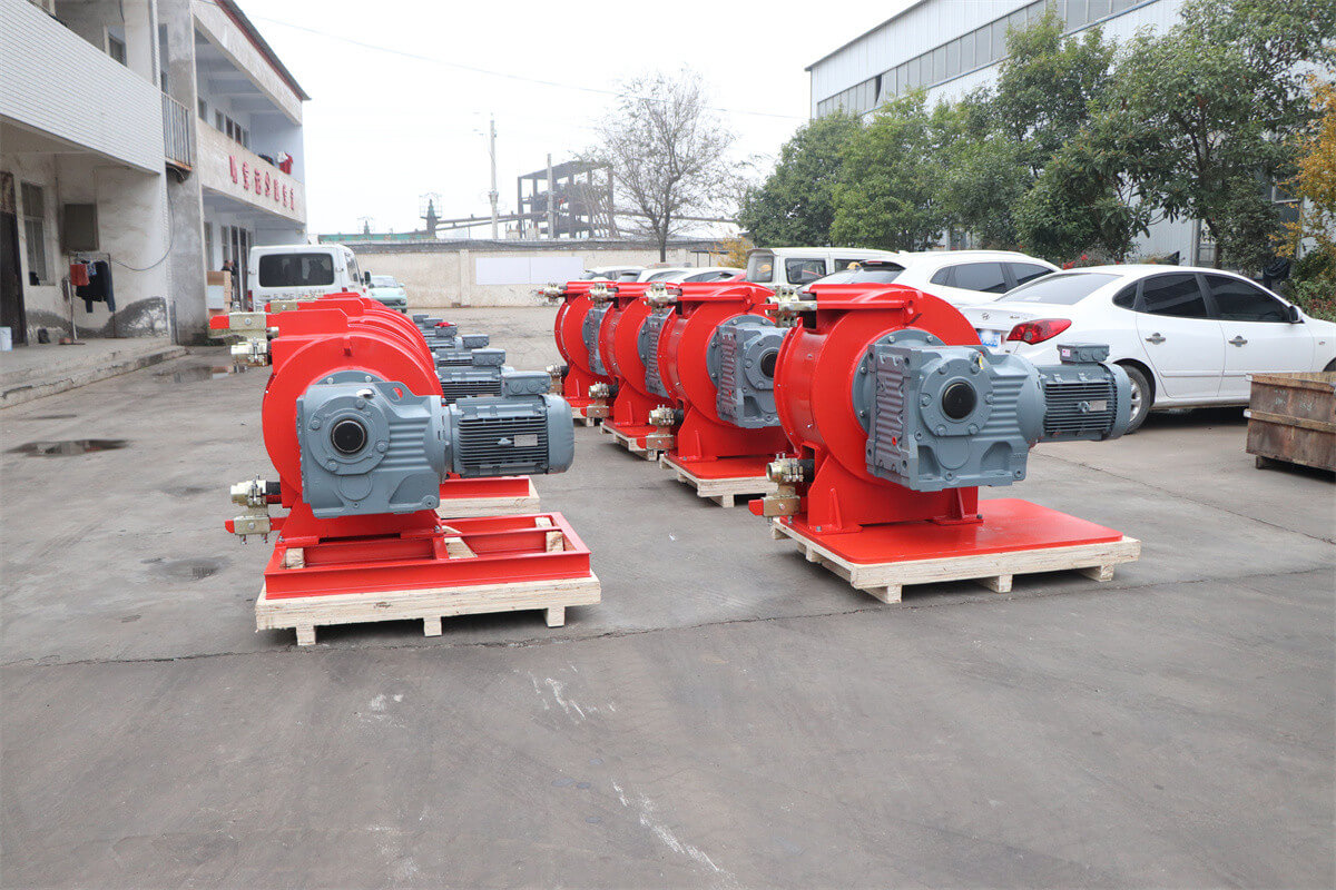 Peristaltic Hose Pump Used for Concrete