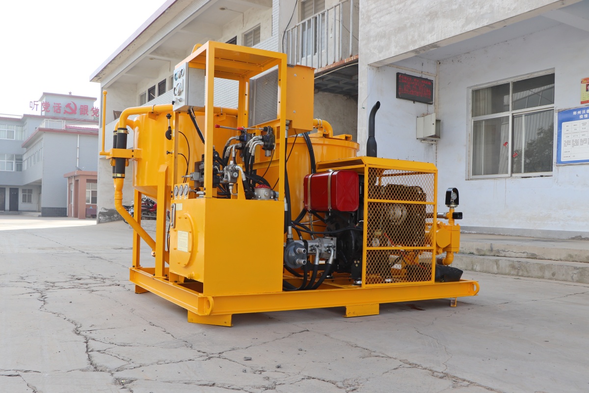 diesel driven jet grouting plant